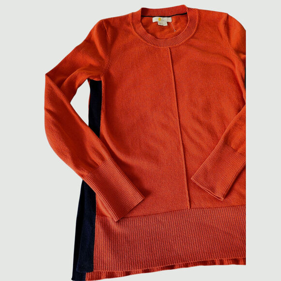 Boden Logan Pullover Crewneck Wool Sweater Orange Size XS - Picture 3 of 5